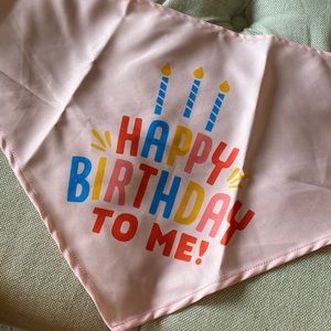 CHEWY happy birthday to me dog bandana